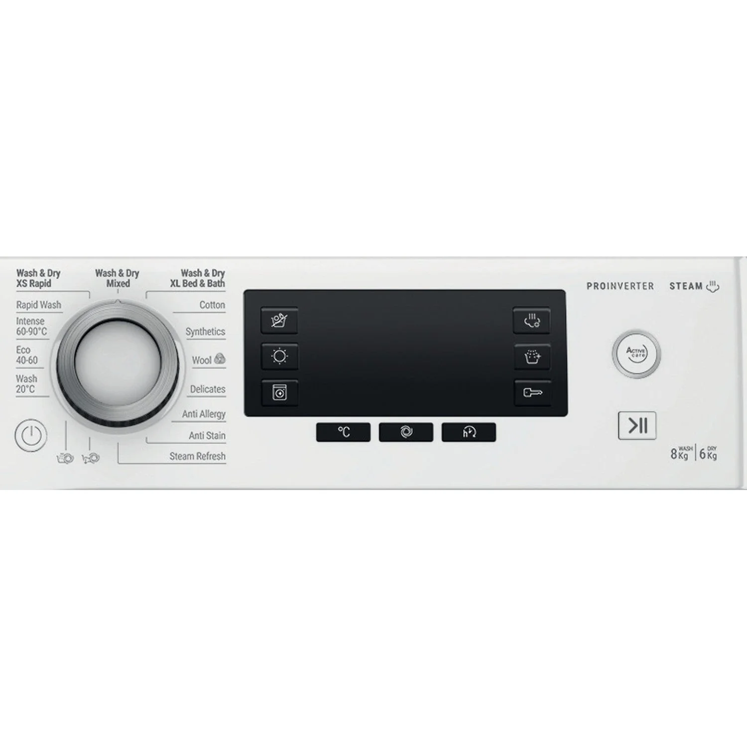 Hotpoint NDD86448WDAUK 8+6kg 1400 Spin ActiveCare Washer Dryer White - Image 6