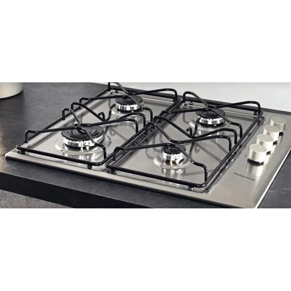 Hotpoint Newstyle PAN 642 IX/H Gas Hob Stainless Steel - Image 2