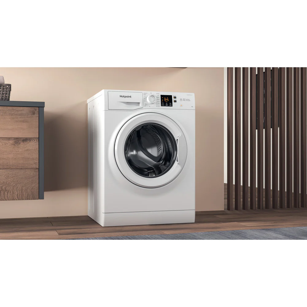 Hotpoint NSWF846WUK 8kg 1400 Spin Washing Machine White - Image 10