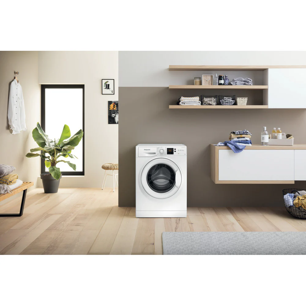 Hotpoint NSWF846WUK 8kg 1400 Spin Washing Machine White - Image 11