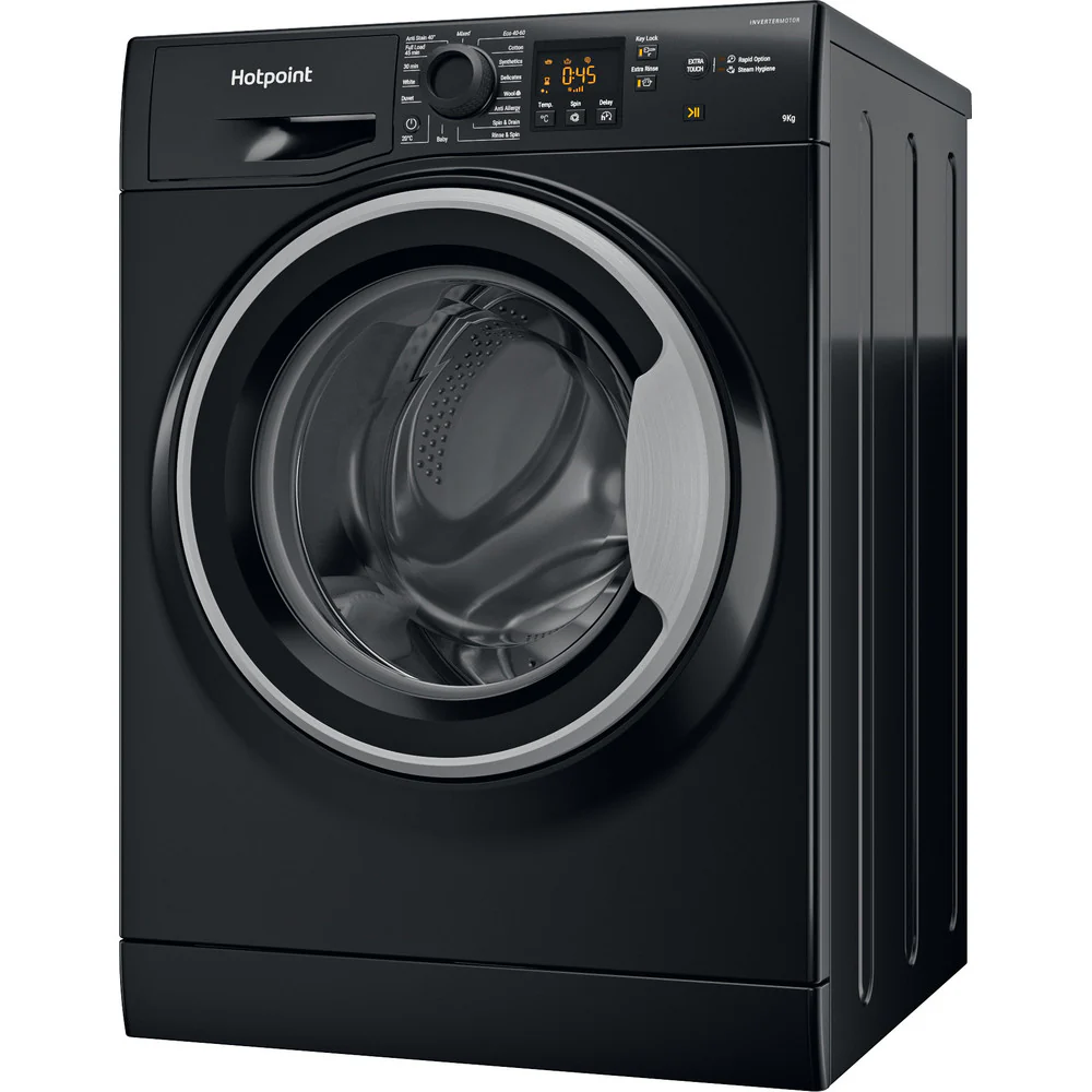 Hotpoint NSWF946BSUK 9Kg 1400 Spin Washing Machine Black - Image 3