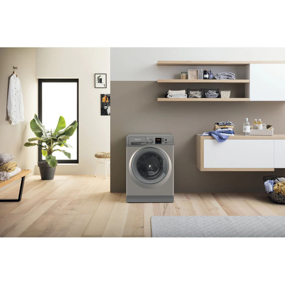 Hotpoint NSWF946GGUK 9Kg 1400 Spin Washing Machine Graphite - Image 11