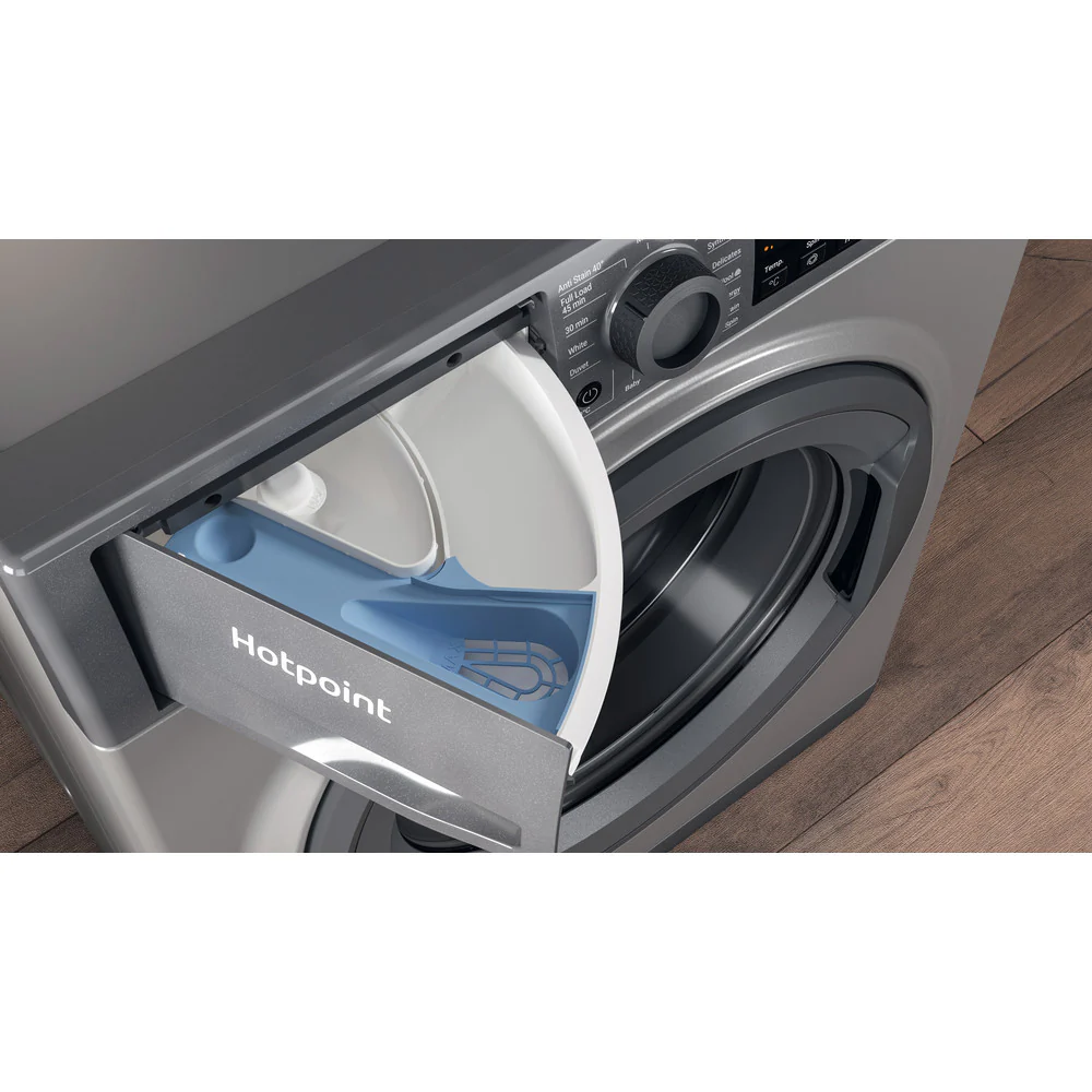 Hotpoint NSWF946GGUK 9Kg 1400 Spin Washing Machine Graphite - Image 8