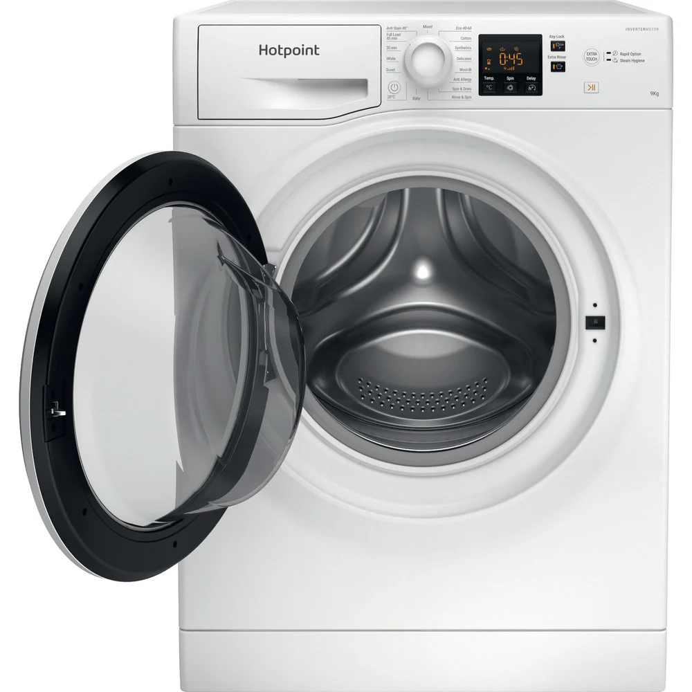 Hotpoint NSWF946WUK 9kg 1400 Spin Washing Machine White - Image 2