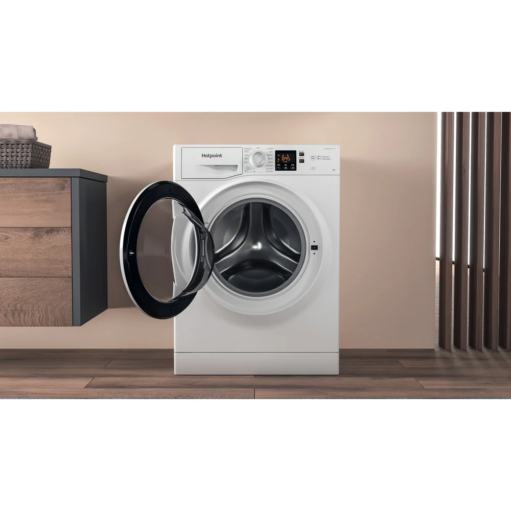 Hotpoint NSWF946WUK 9kg 1400 Spin Washing Machine White - Image 8