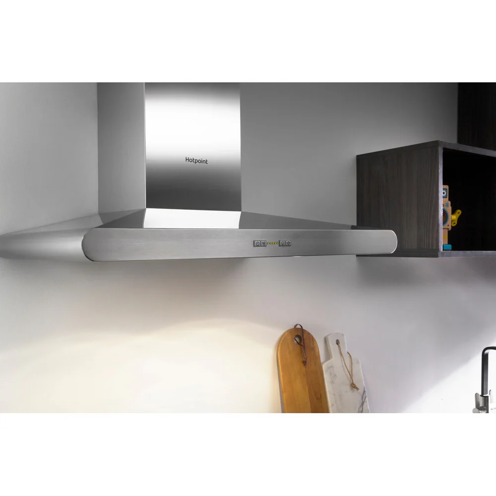 Hotpoint PHC77FLBIX 70Cm Chimney Cooker Hood - Image 4