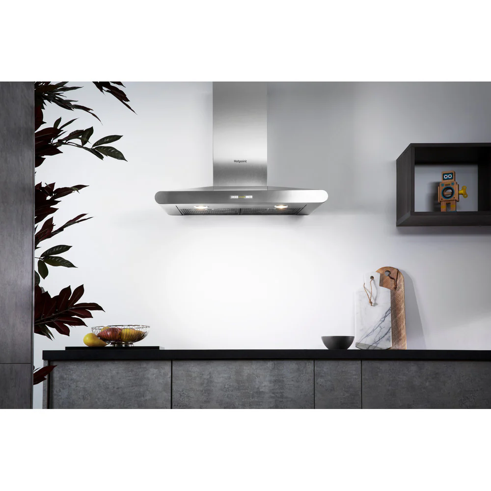Hotpoint PHC77FLBIX 70Cm Chimney Cooker Hood - Image 6
