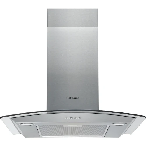 Hotpoint PHGC64FLMX 60cm Chimney Cooker Hood Stainless Steel