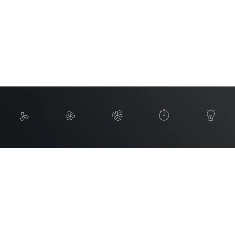 Hotpoint PHVP82FLTK 90cm Cooker Hood Black - Image 2
