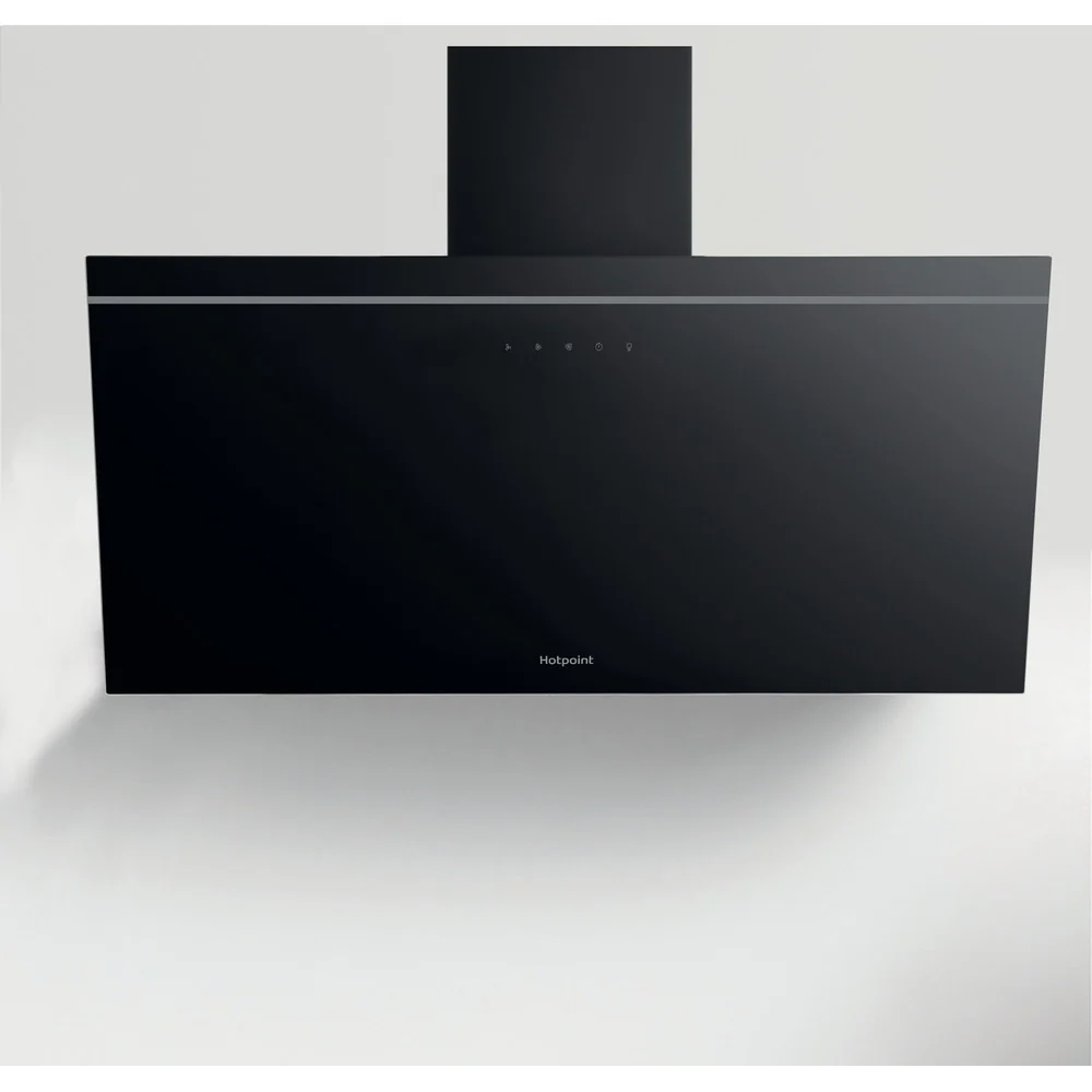 Hotpoint PHVP82FLTK 90cm Cooker Hood Black - Image 3