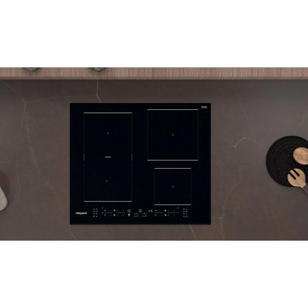 Hotpoint TB7960CBF 59cm Induction Hob - Black - Image 5