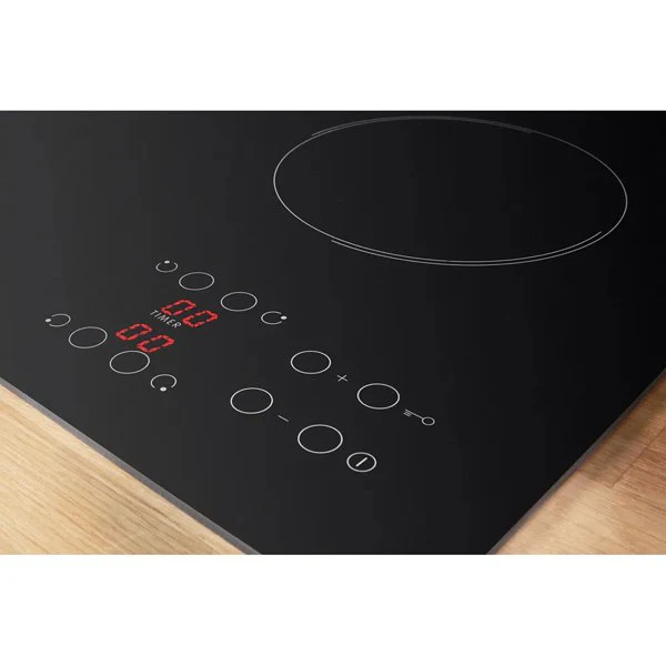 Indesit Aria RI161C Electric Hob in Black - Image 4