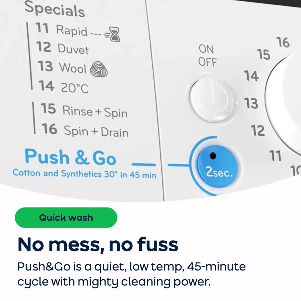 Indesit BIWMIL71252UKN 7kg 1200 Spin Integrated Washing Machine White - Image 2