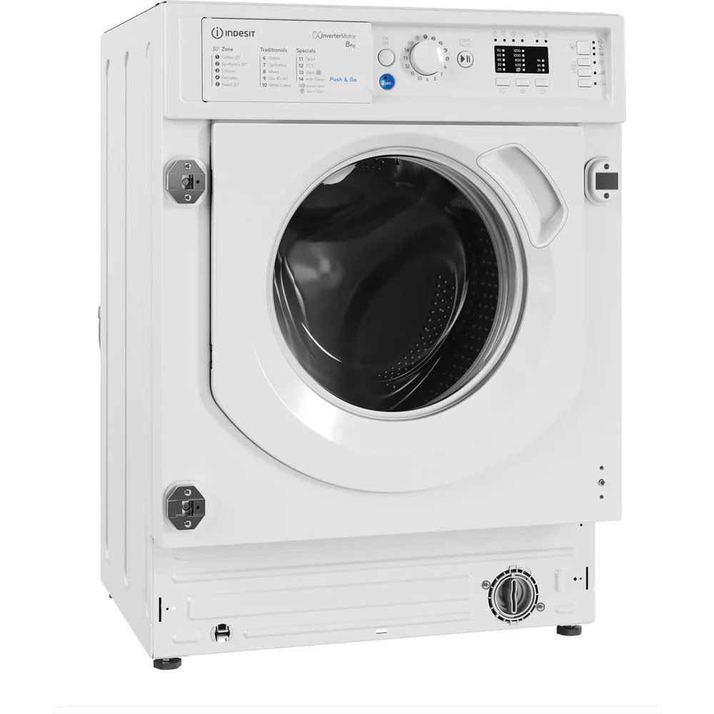 Indesit BIWMIL81485 8kg Built In Washing Machine - Image 4