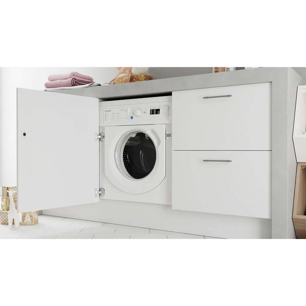 Indesit BIWMIL81485 8kg Built In Washing Machine - Image 5