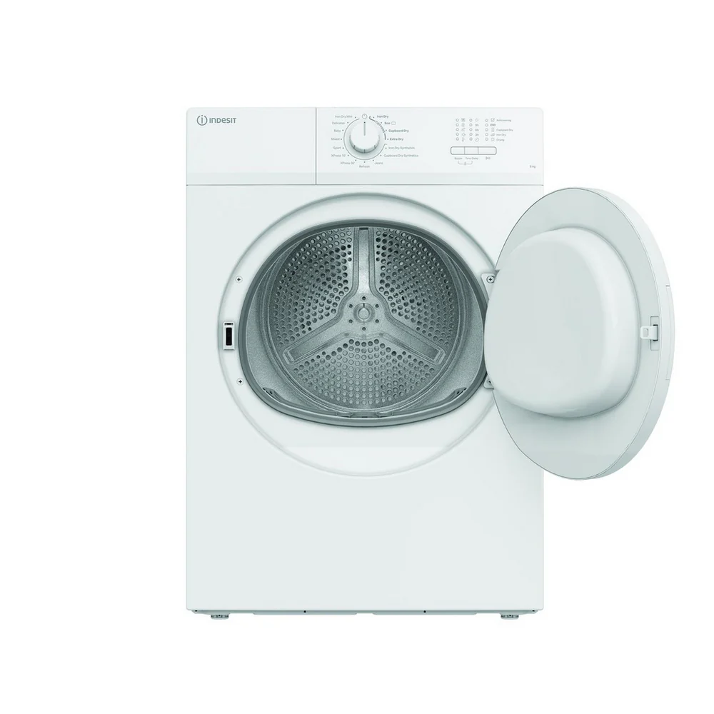 Indesit CYDA81WWGLUK Freestanding 8kg Vented Timer Dry White - Image 3