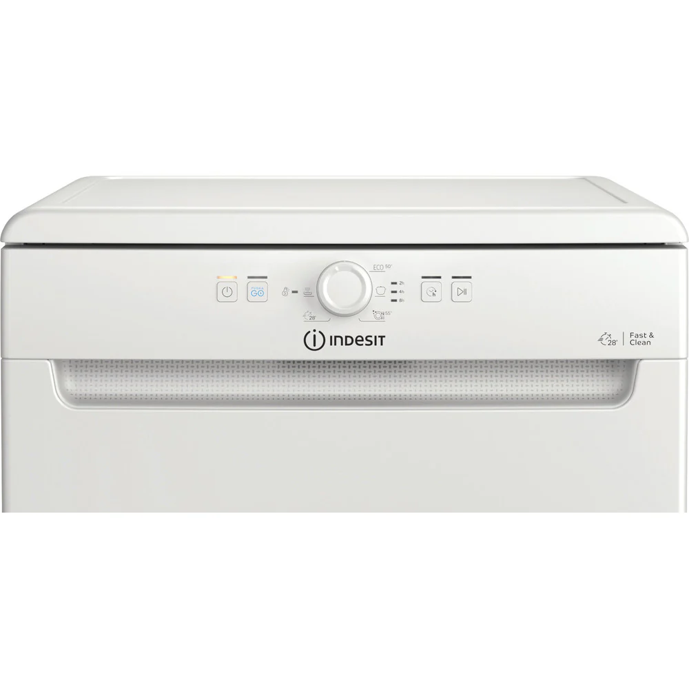 Indesit D2FHK26 Full Size Dishwasher with 14 Place Setting White - Image 3