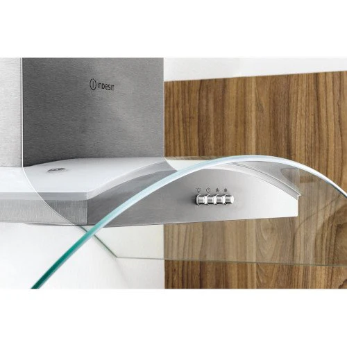 Indesit IHGC65LMX Cooker Hood Stainless Steel - Image 2