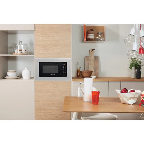 Indesit MWI120GX Built-In Microwave Stainless Steel - Image 5