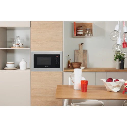 Indesit MWI125GX Built-In Microwave Stainless Steel - Image 5
