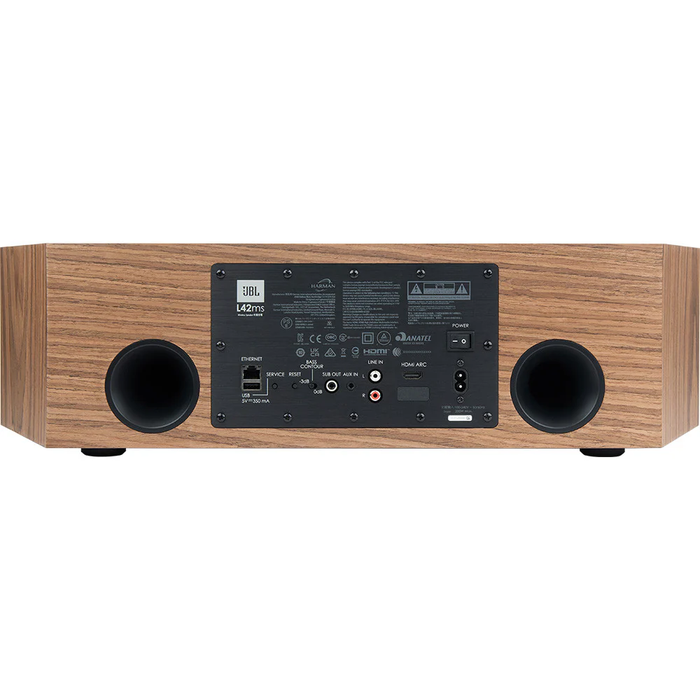 JBL L42ms Integrated Music System Walnut - Image 4