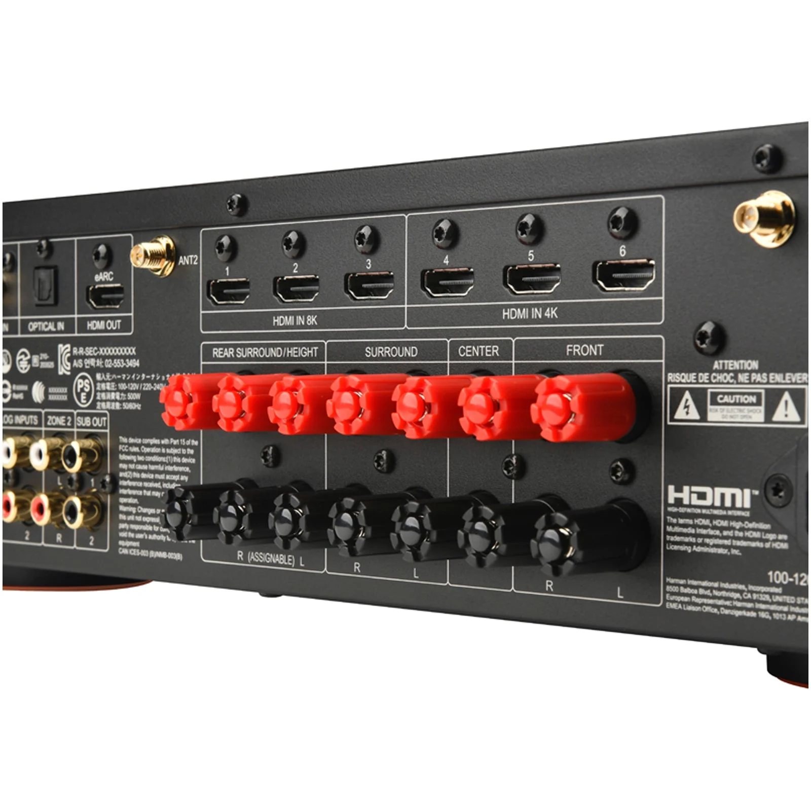 JBL MA710 7.2 Channel 8K AV Receiver Black - Image 10