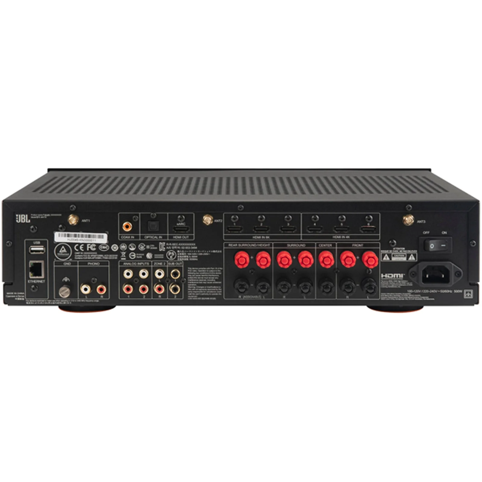 JBL MA710 7.2 Channel 8K AV Receiver Black - Image 9