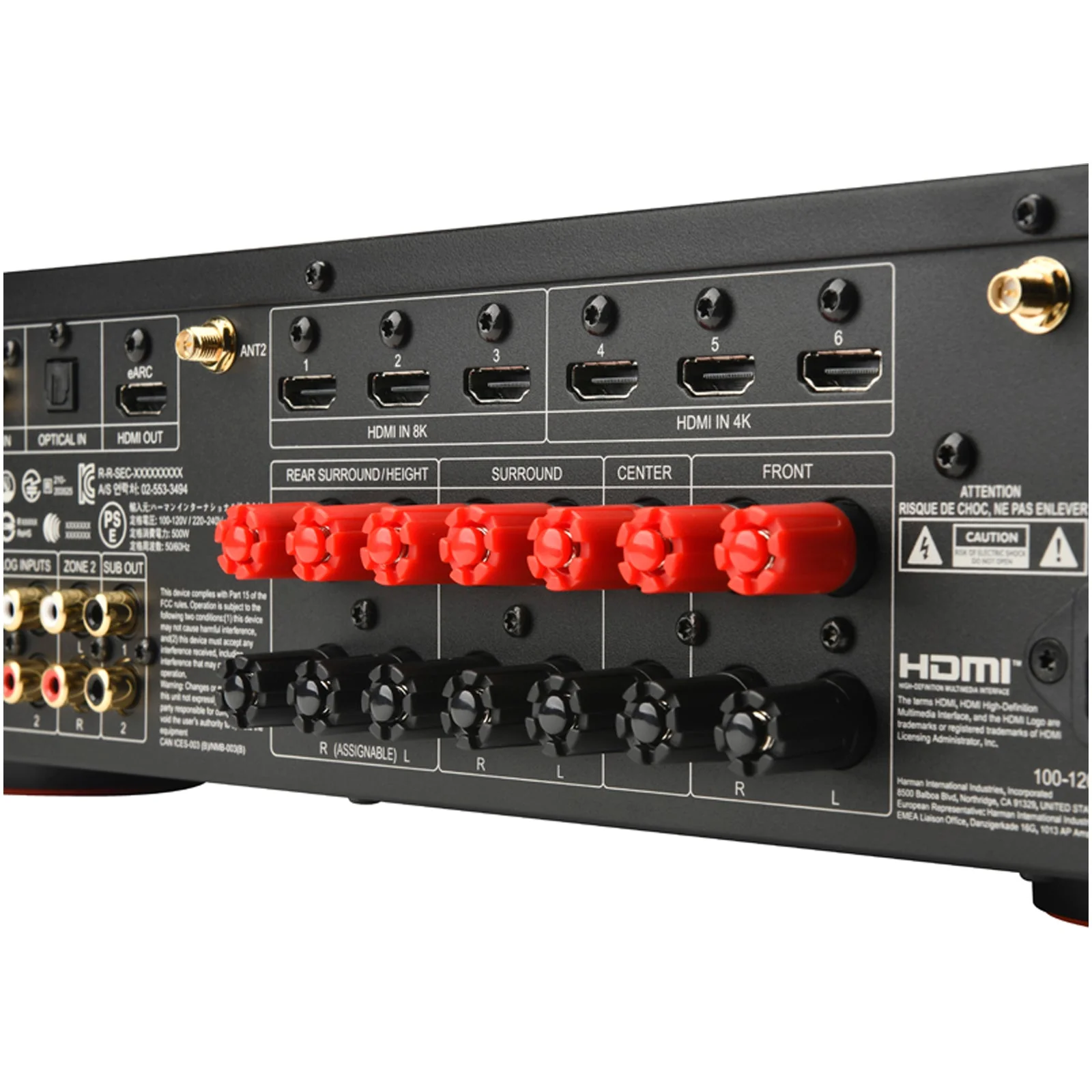 JBL MA710 7.2 Channel 8K AV Receiver White - Image 10
