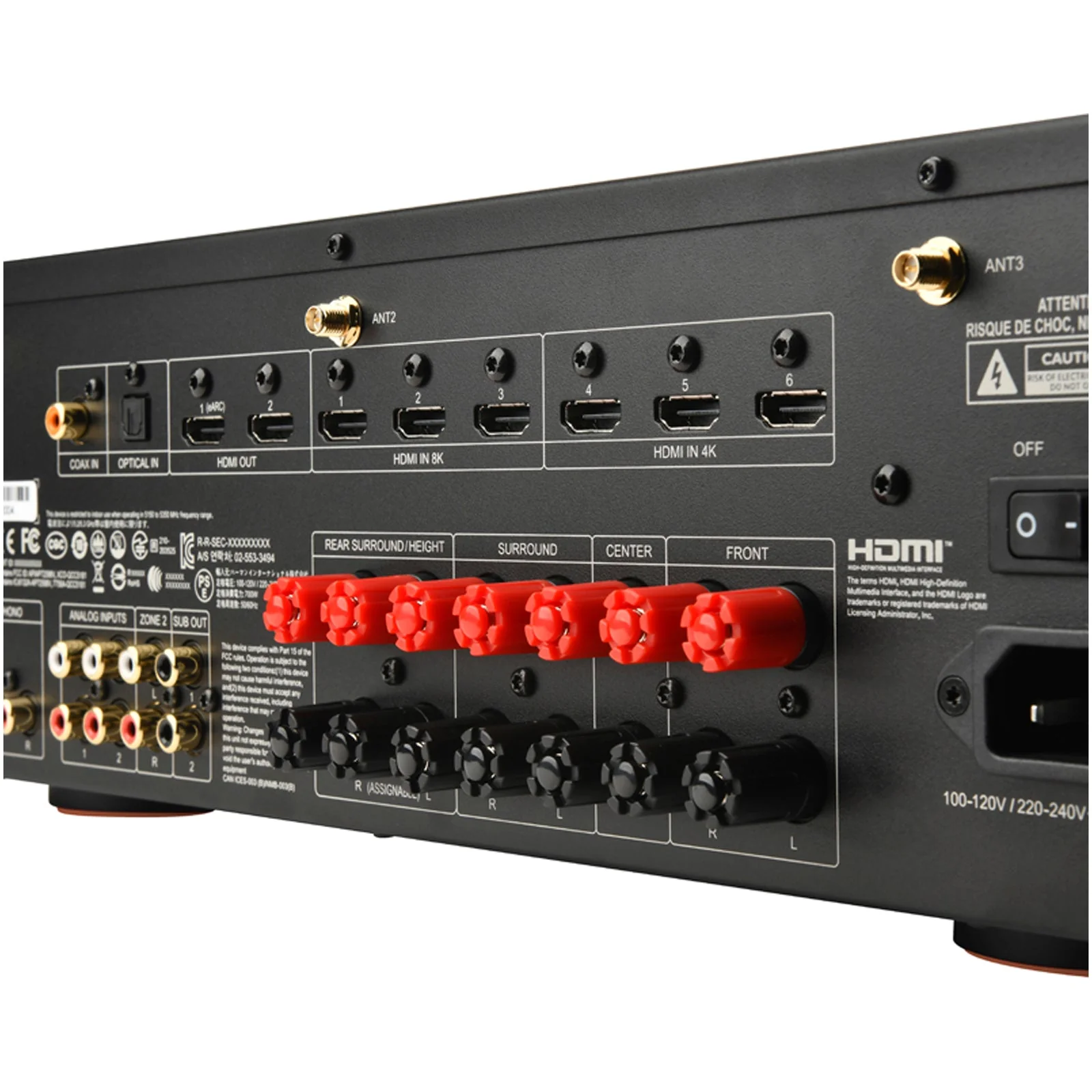 JBL MA7100HP 7.2 Channel 8K High Performance AV Receiver Black - Image 10