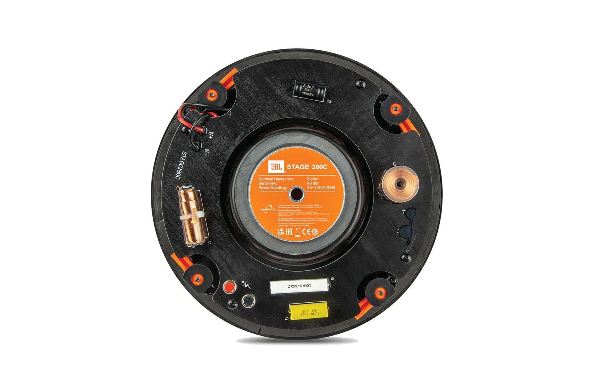 JBL Stage 280C 2-way 8 Inch Single In-Ceiling Speaker - Image 5