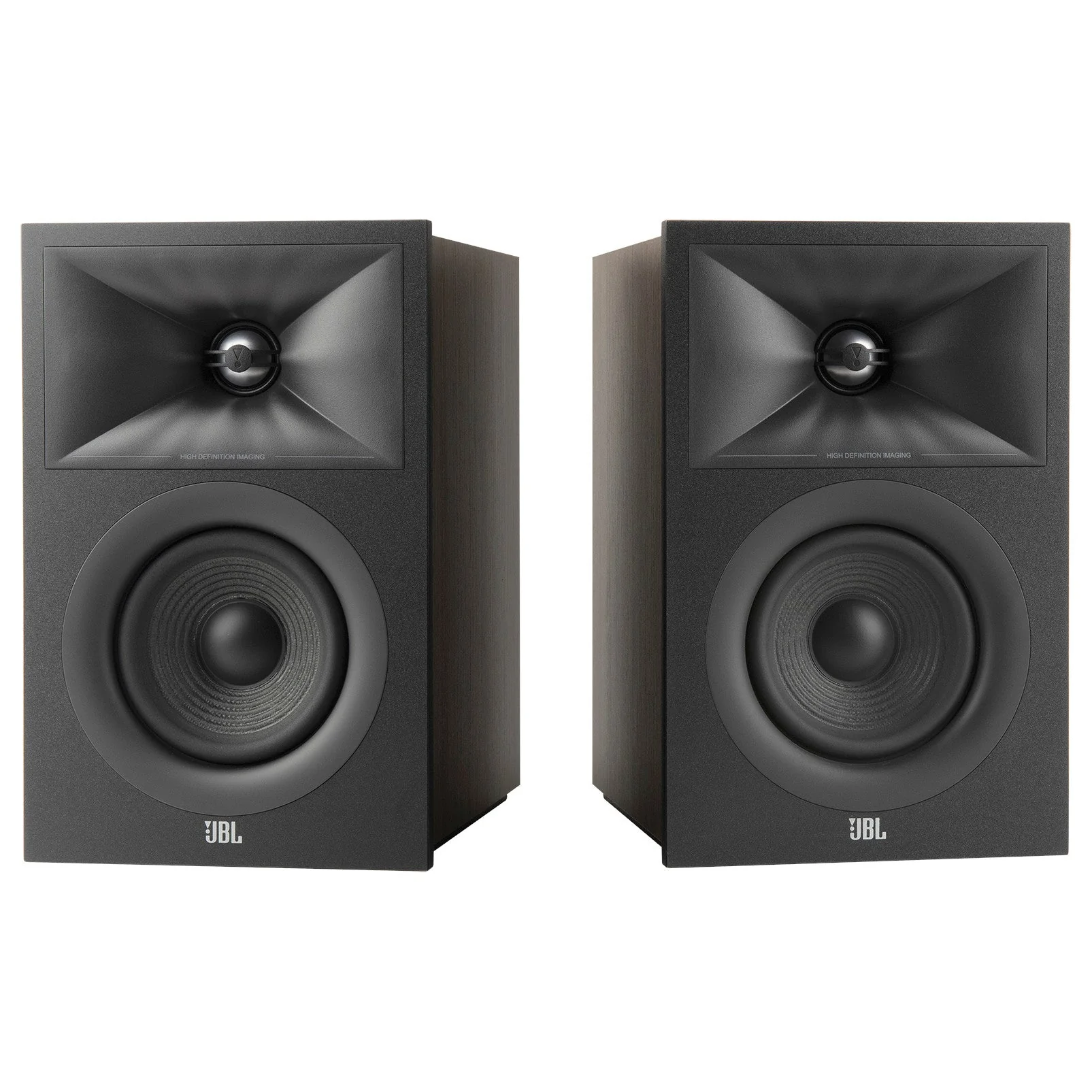 JBL STAGE240B 2 Way 4.5 Inch Bookshelf Speakers Pair Black - Image 2