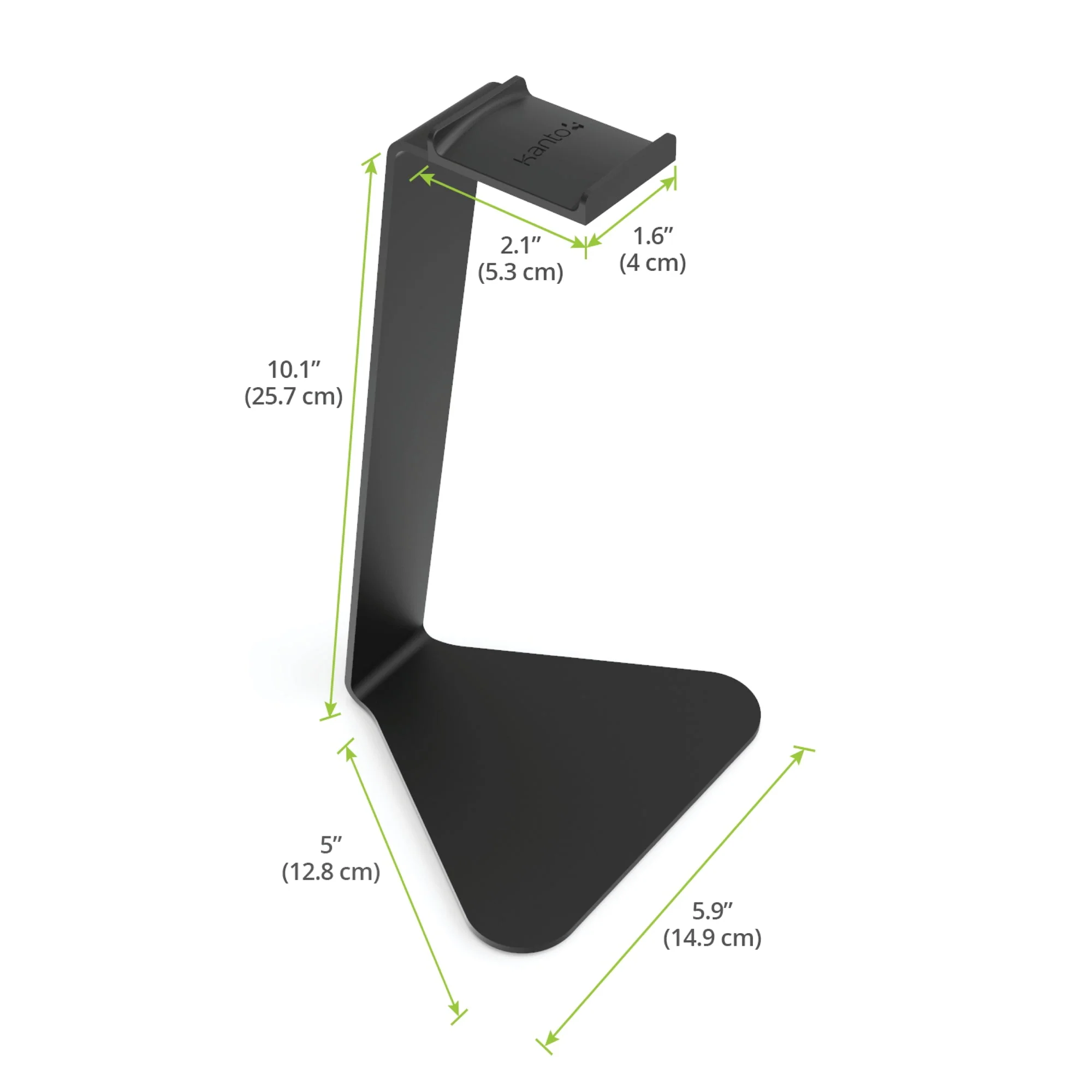 Kanto H1 Headphone Stand Black - Image 11