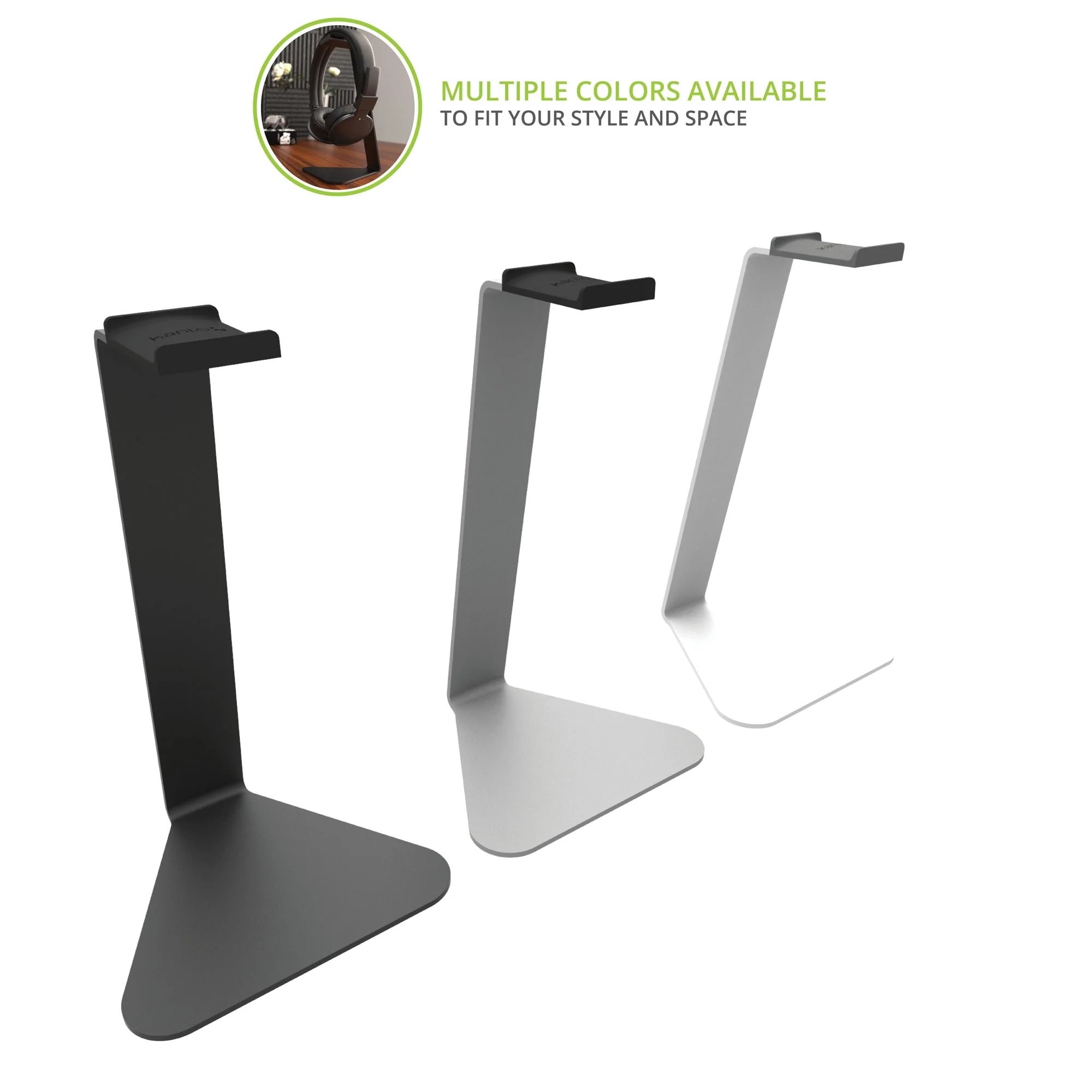 Kanto H1 Headphone Stand Black - Image 14