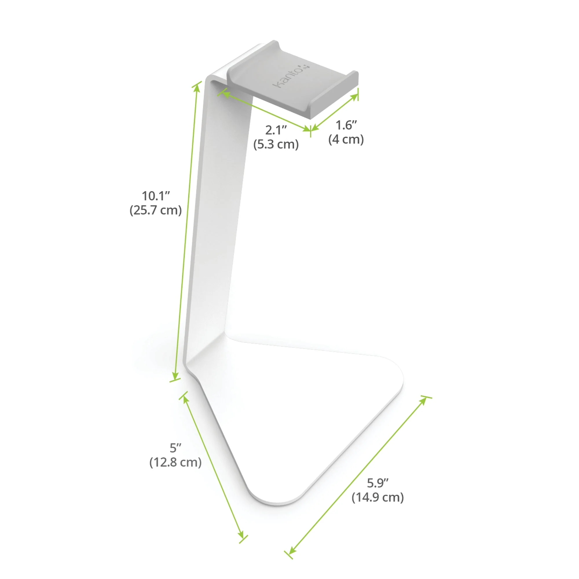 Kanto H1 Headphone Stand White - Image 13