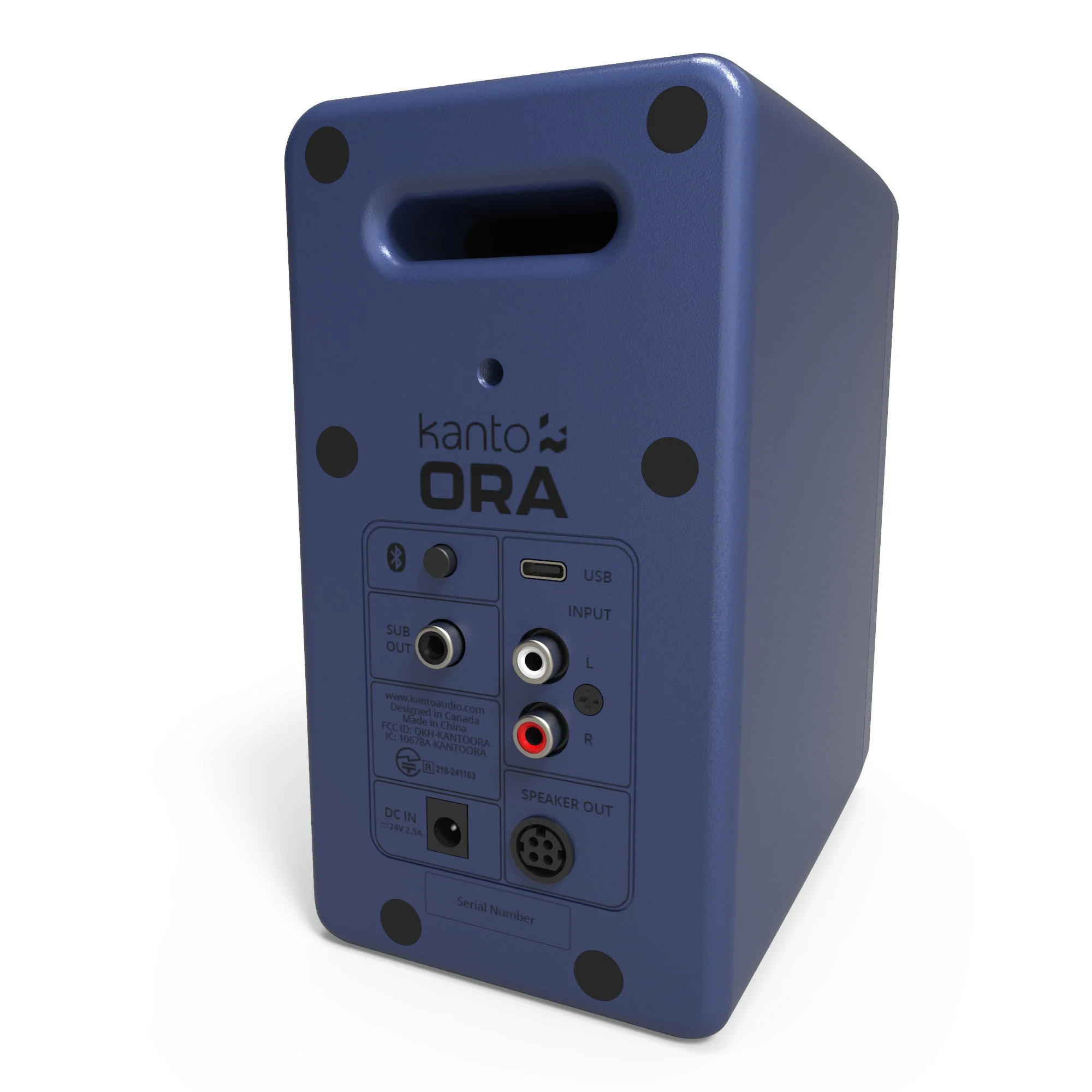 Kanto Ora Powered Reference Desktop Speakers with Bluetooth Indigo - Image 6