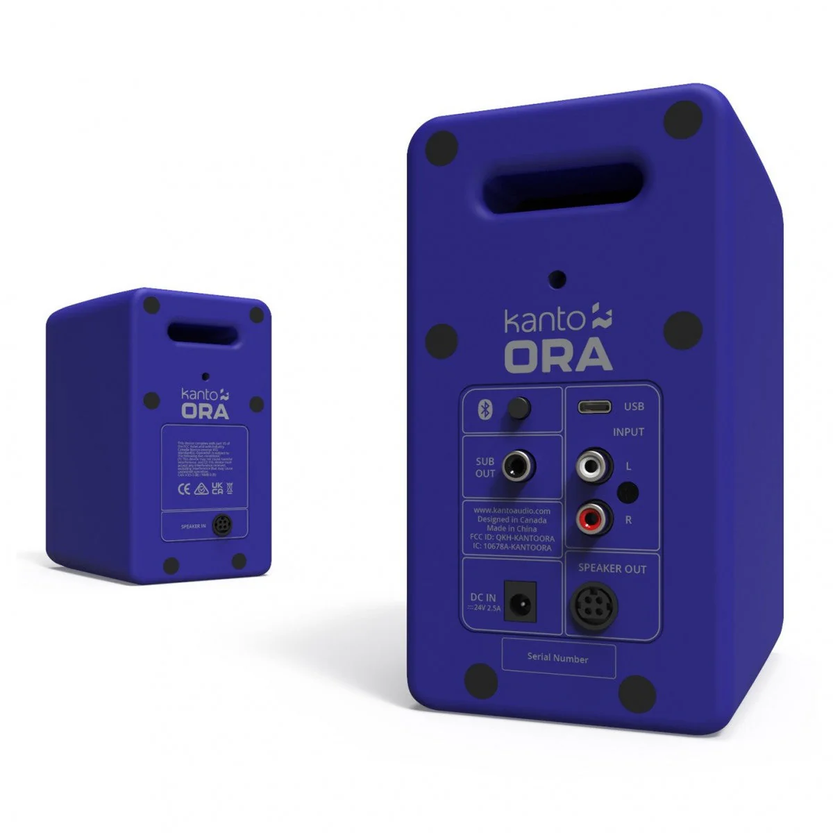 Kanto Ora Powered Reference Desktop Speakers With Bluetooth Purple - Image 3