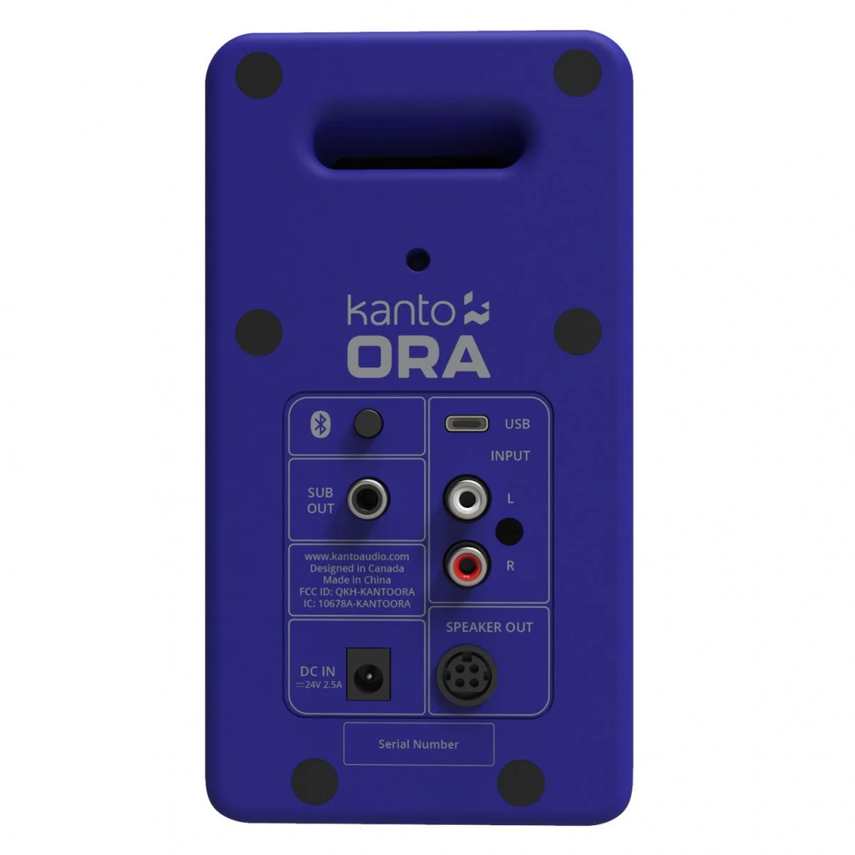 Kanto Ora Powered Reference Desktop Speakers With Bluetooth Purple - Image 4