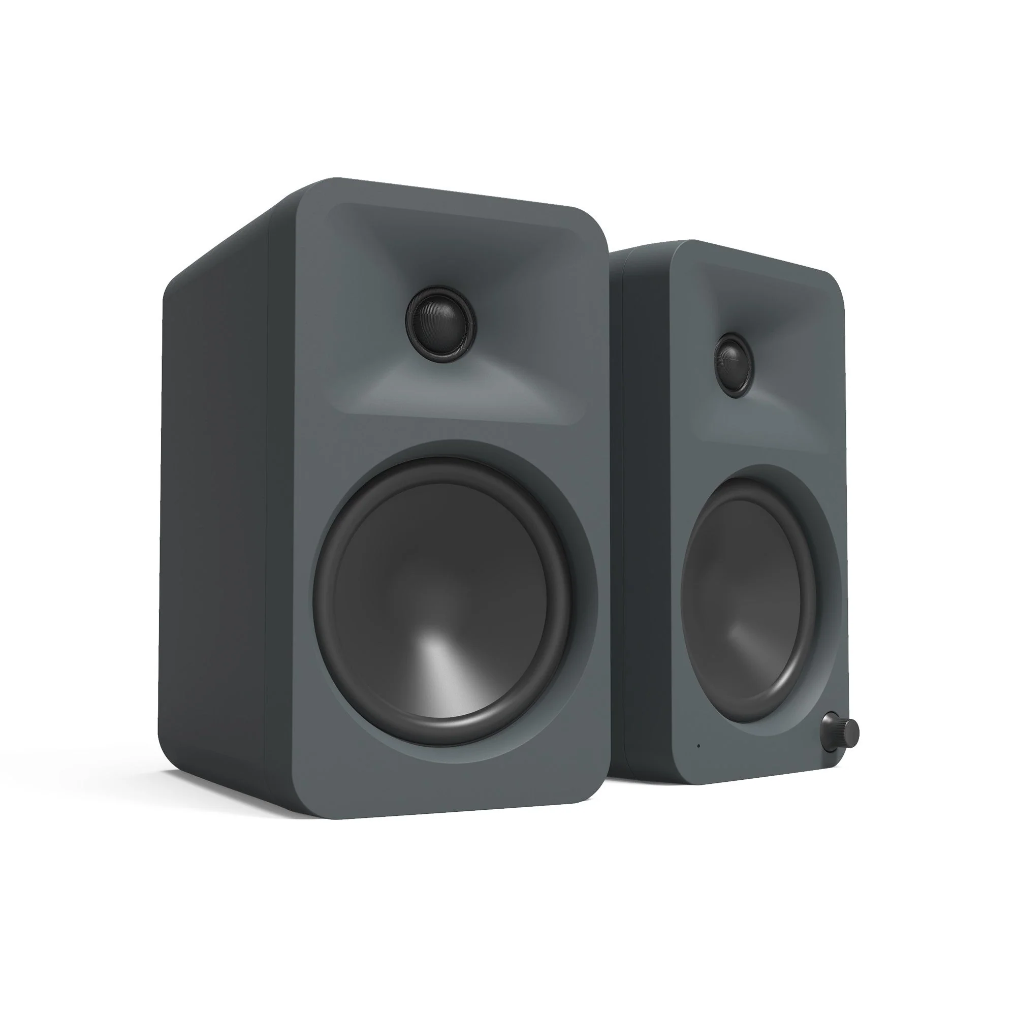 Kanto ORA4 140W Powered Reference Desktop Speakers with Bluetooth Grey - Image 2