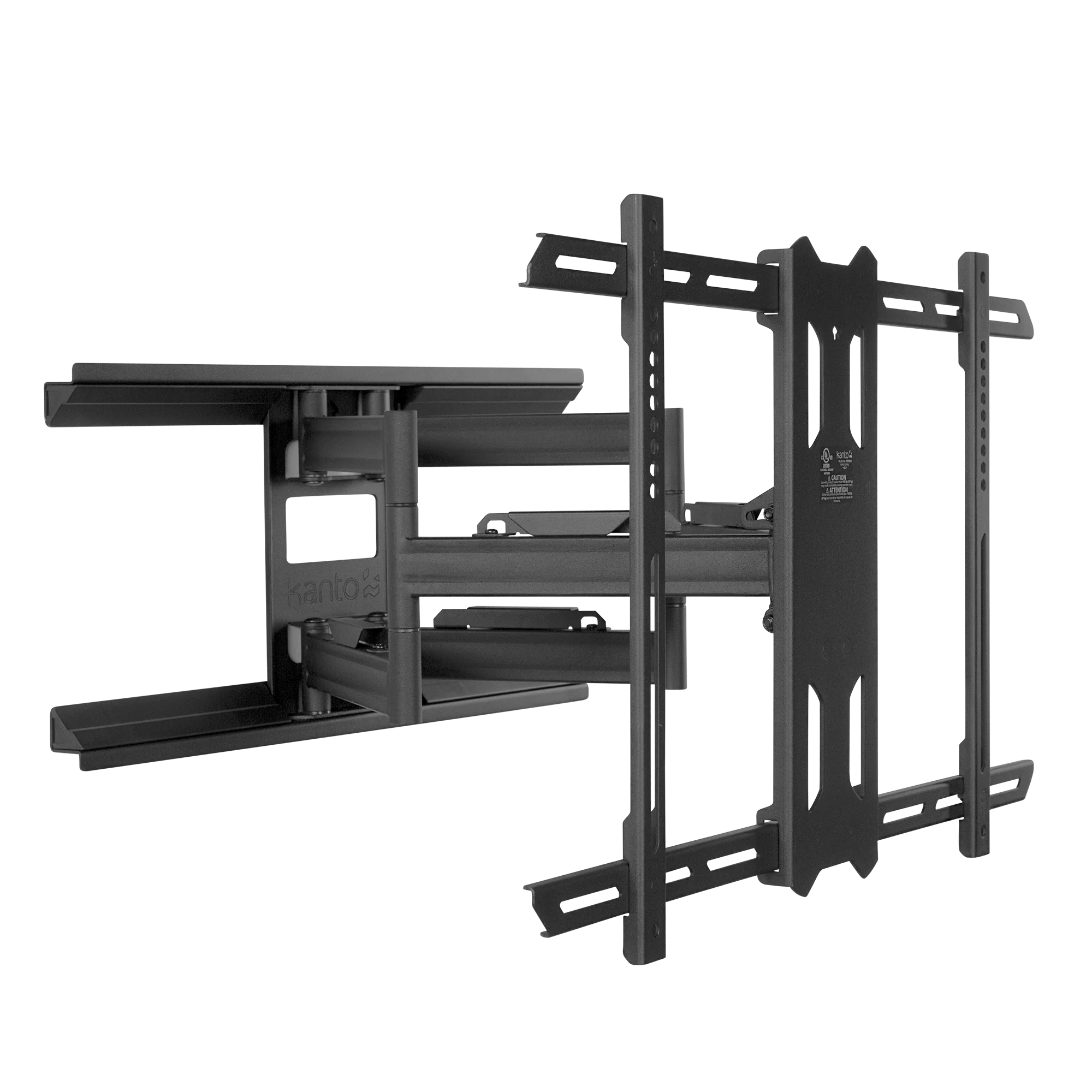 Kanto PDX650 Full Motion TV Wall Mount for 37 to 75 inch TVs Black - Image 13