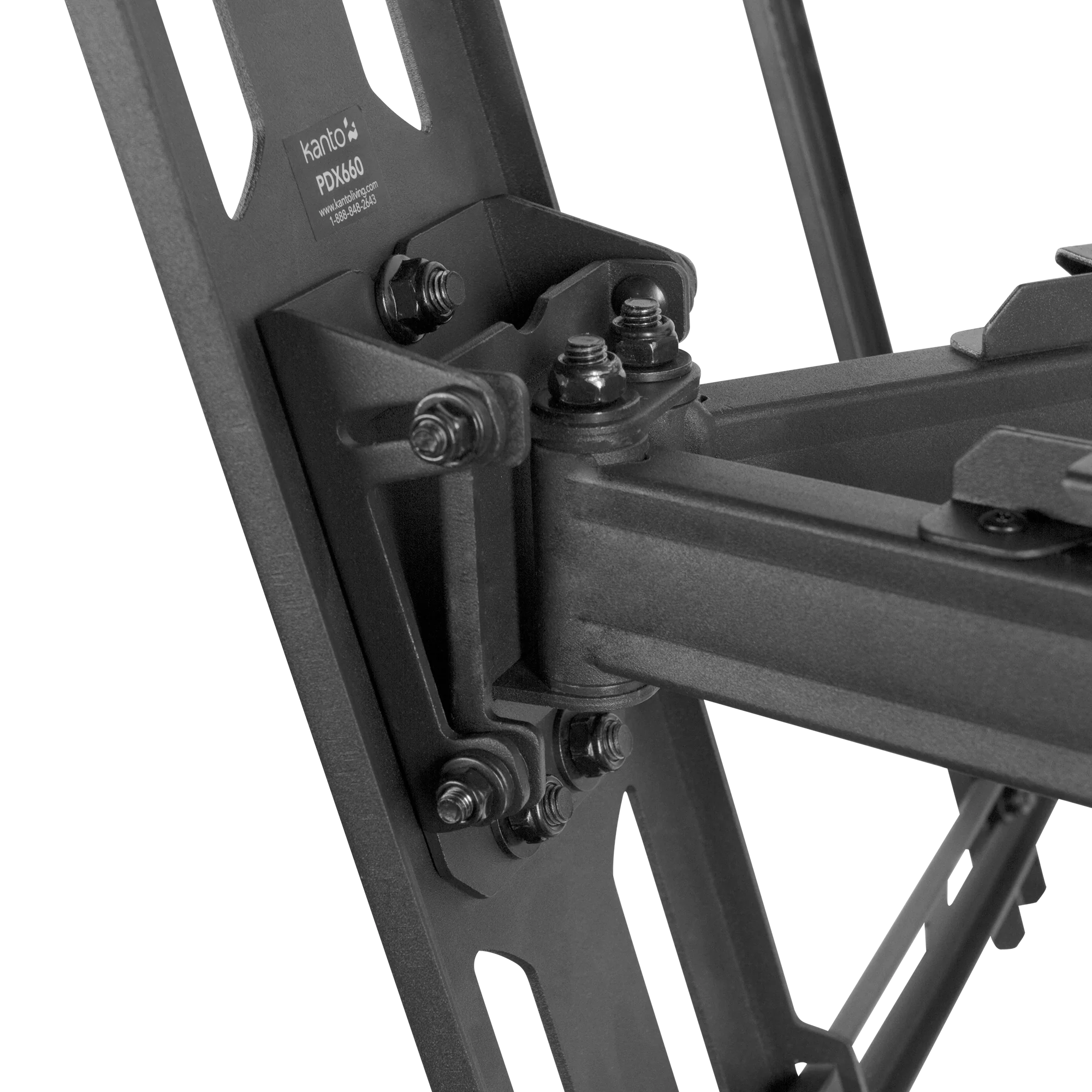 Kanto PDX650 Full Motion TV Wall Mount for 37 to 75 inch TVs Black - Image 8