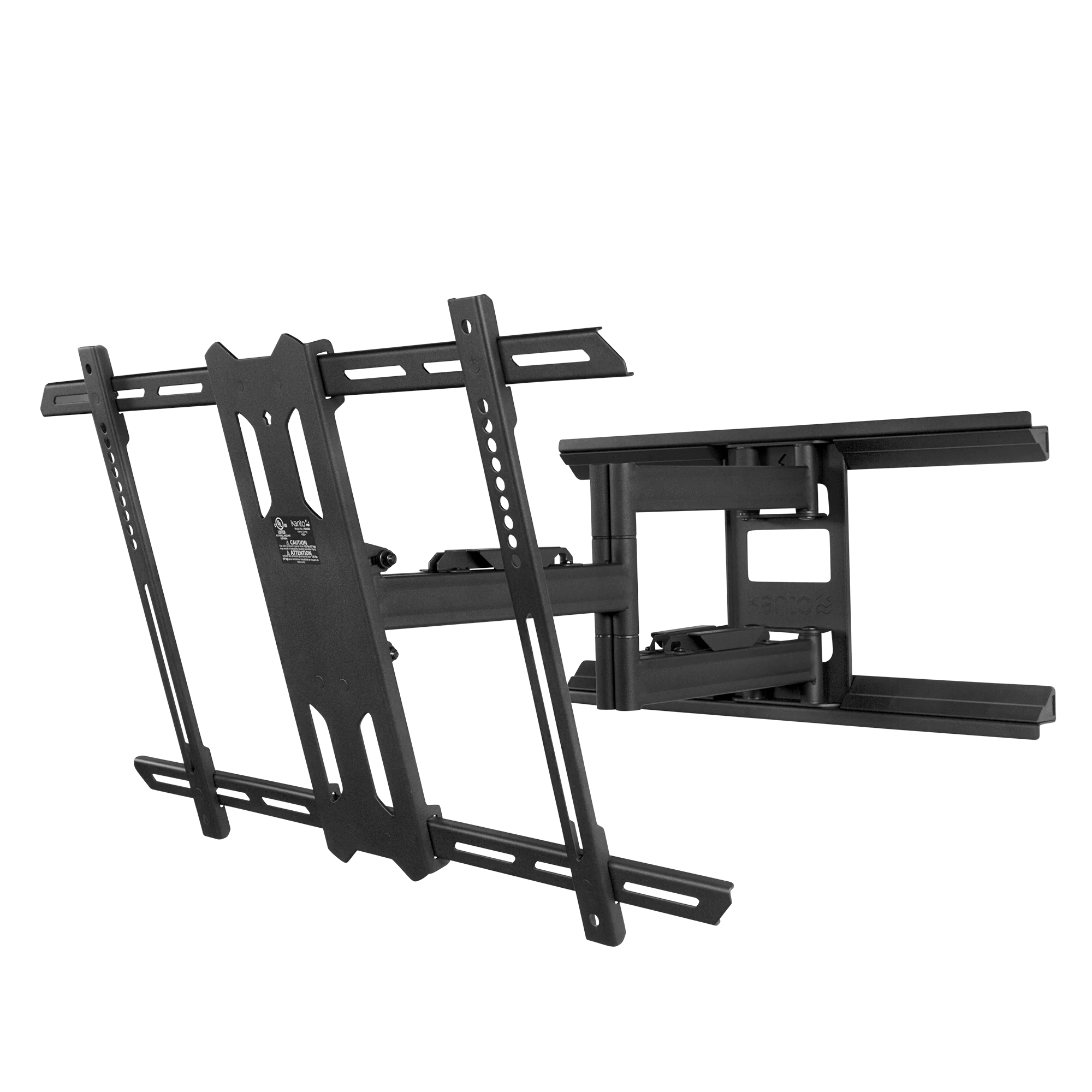 Kanto PDX650 Full Motion TV Wall Mount for 37 to 75 inch TVs Black - Image 9
