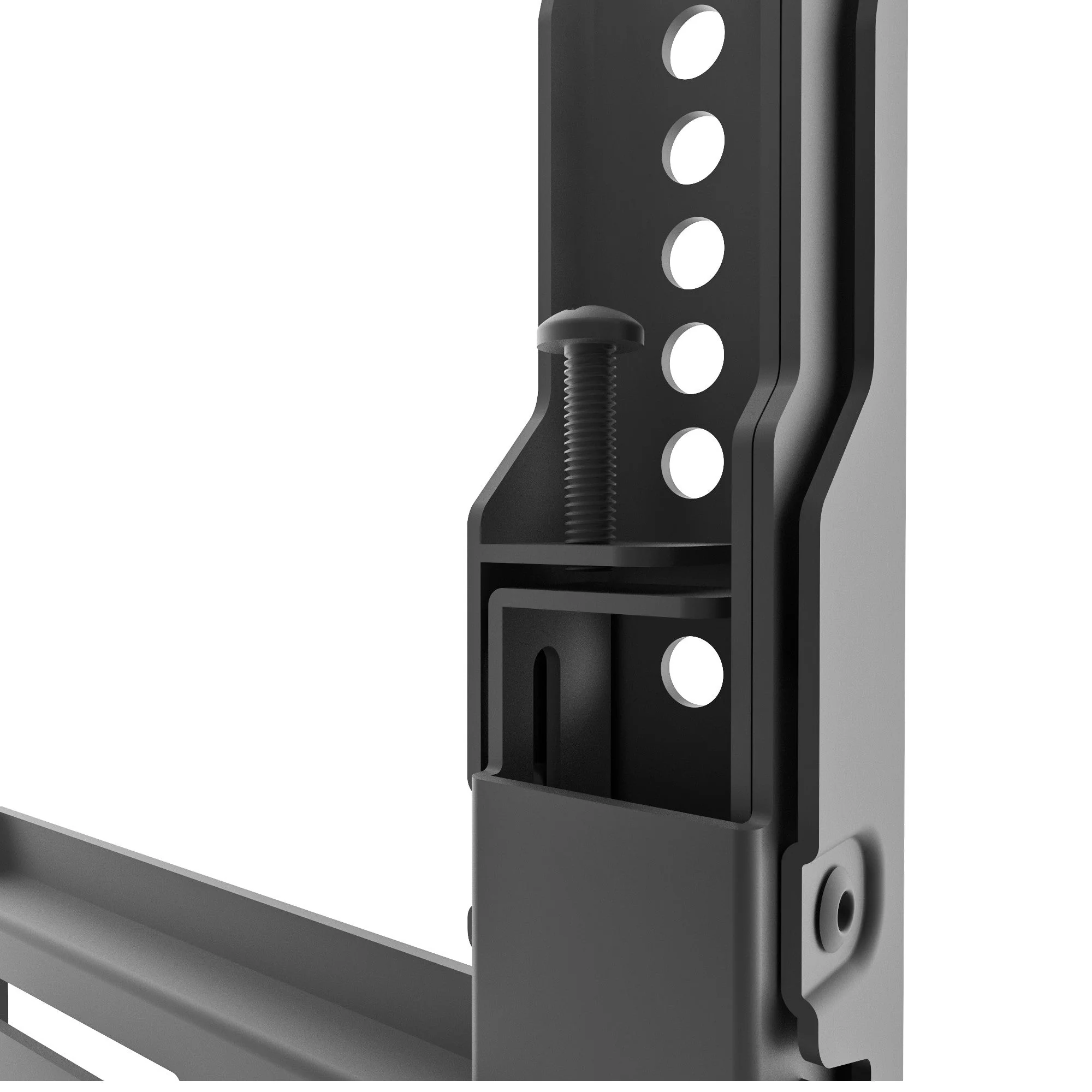 Kanto PF300 Fixed Low-profile TV Wall Mount for 32 to 90 inch TVs Black - Image 9