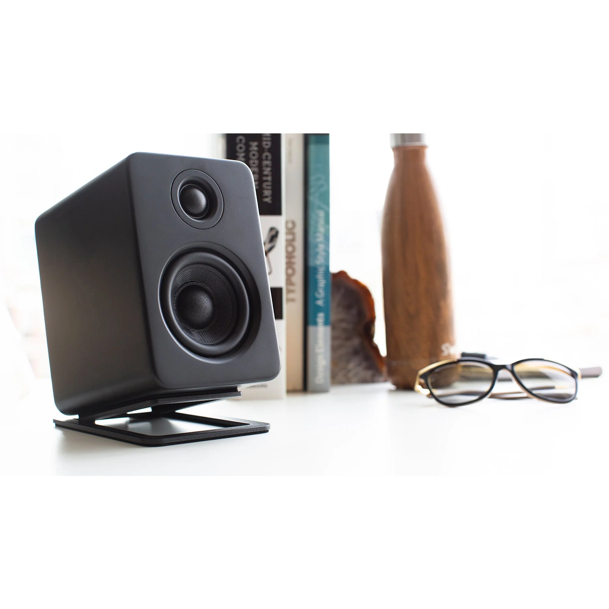 Kanto S2 Small Desktop Speaker Stands Black - Image 9