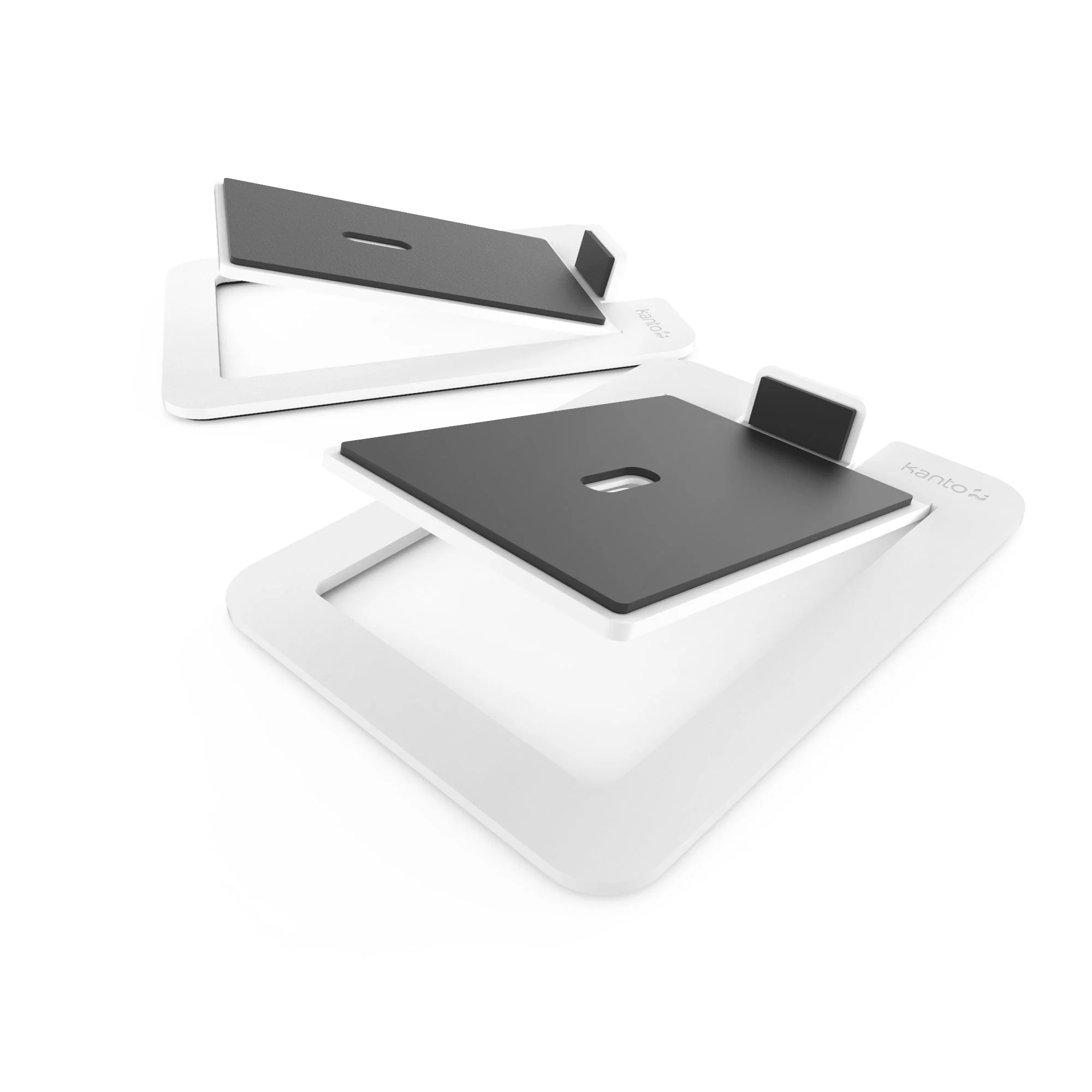 Kanto S6 Large Desktop Speaker Stands White - Image 2
