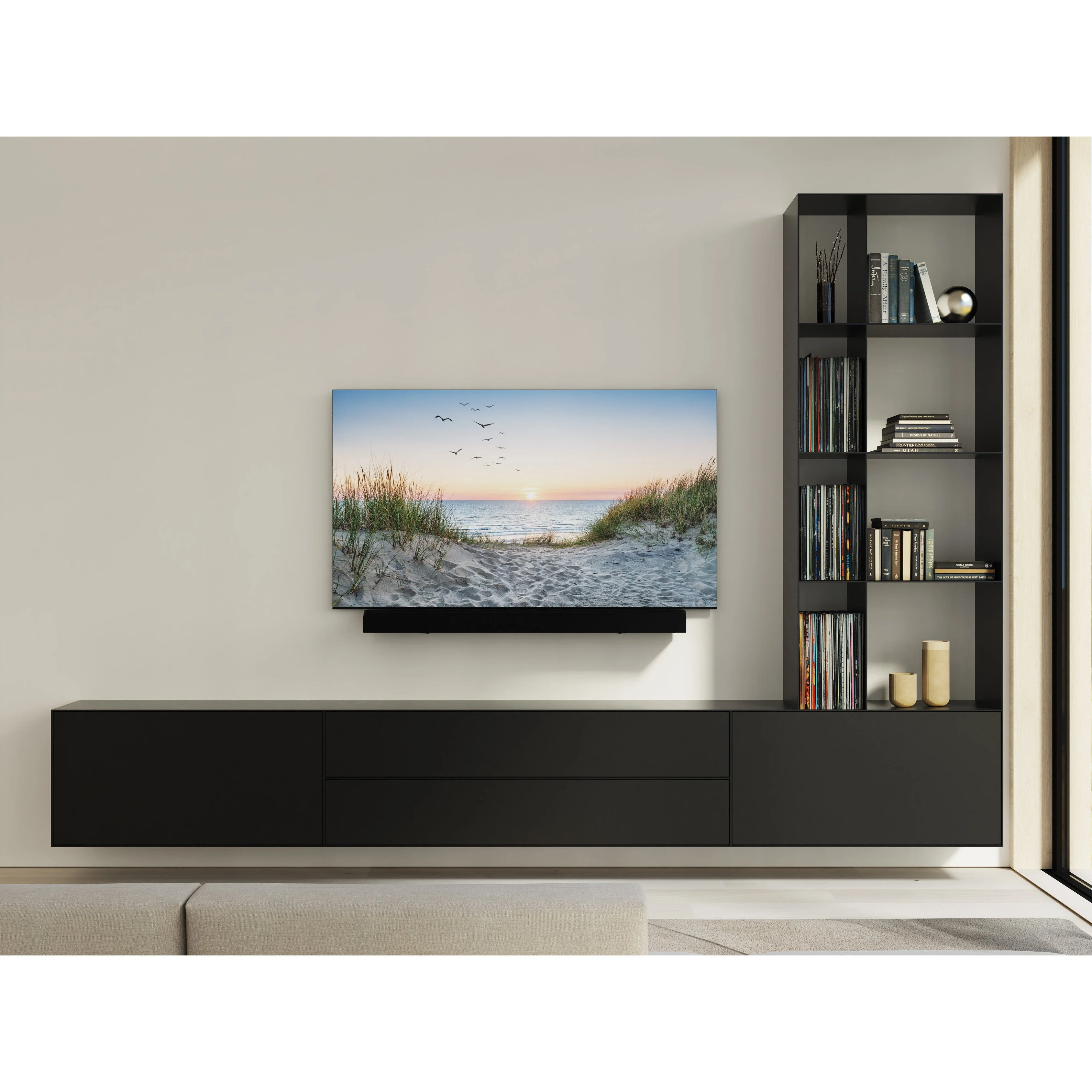 Kanto SB250 Premium Universal Sound Bar and TV Wall Mount Bracket - Image 8