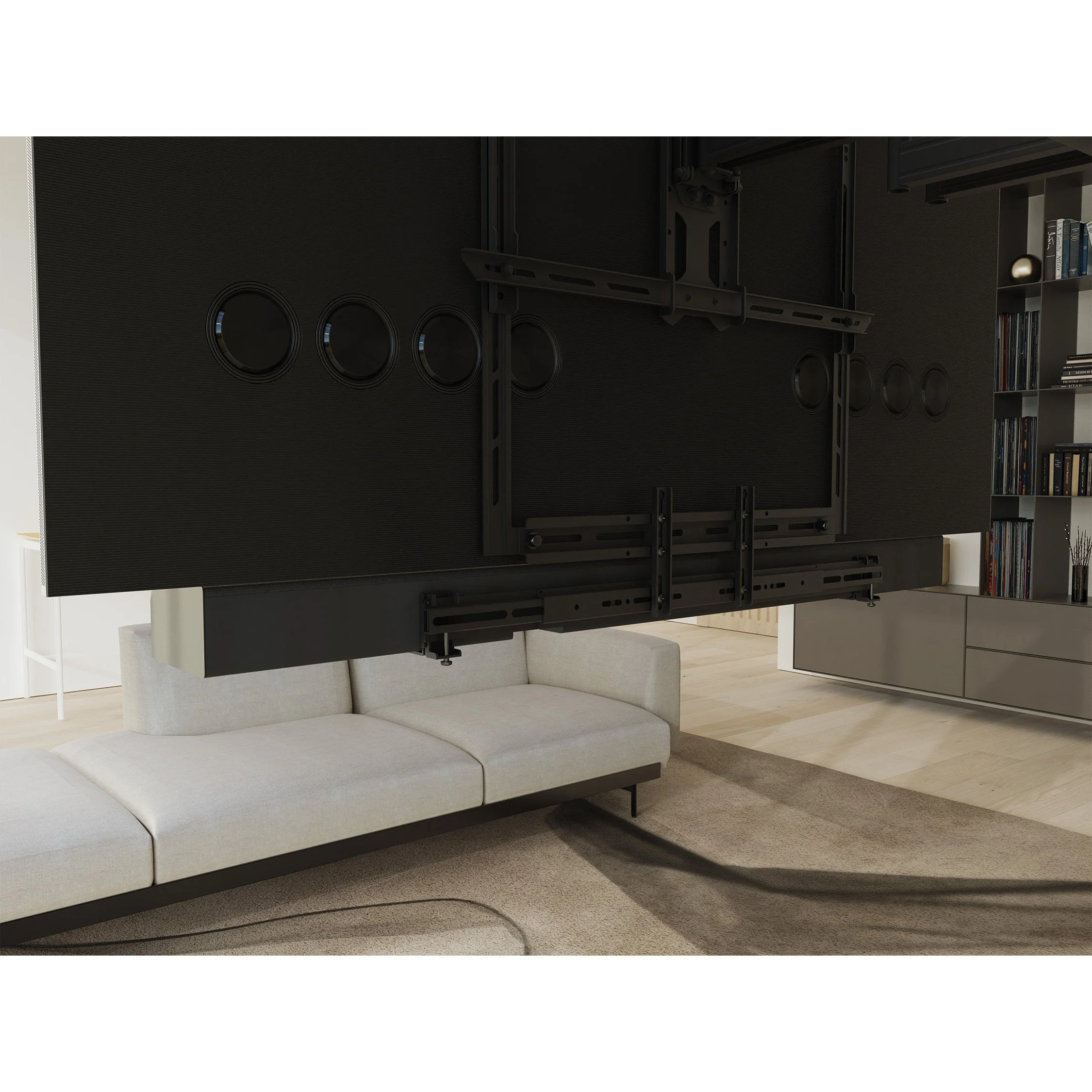 Kanto SB250 Premium Universal Sound Bar and TV Wall Mount Bracket - Image 9
