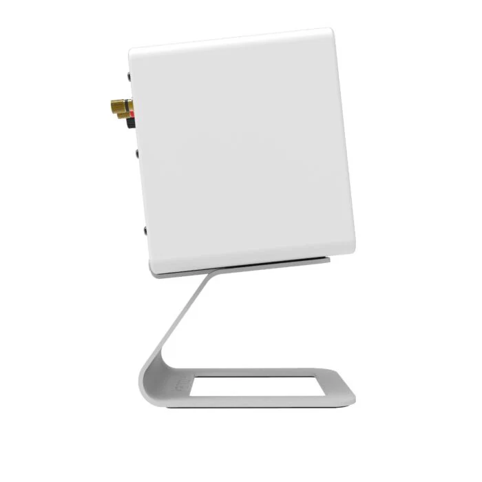 Kanto SE2 Small Elevated Desktop Speaker Stands White - Image 5