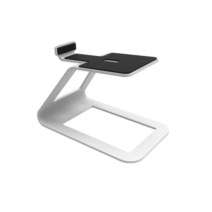 Kanto SE4 Medium Elevated Desktop Speaker Stands White - Image 2