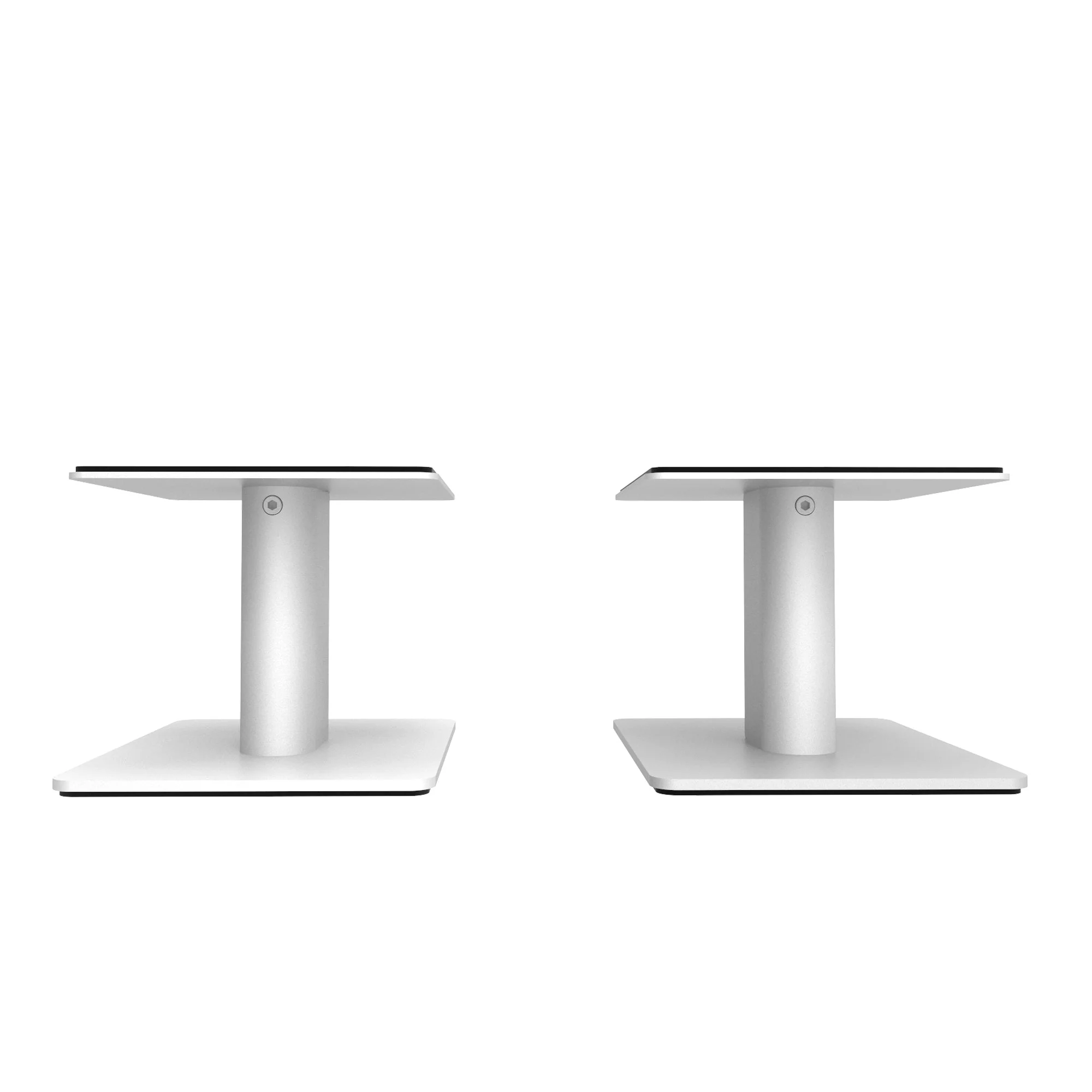 Kanto SP6 Heavy Duty Speaker Stands 6 Inch White - Image 2