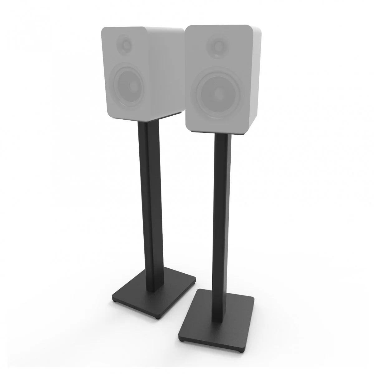 Kanto ST28 Speaker Stands Pair 28 Inch with MDF Base Black - Image 4